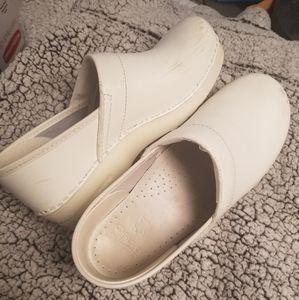 White Dansko Clogs